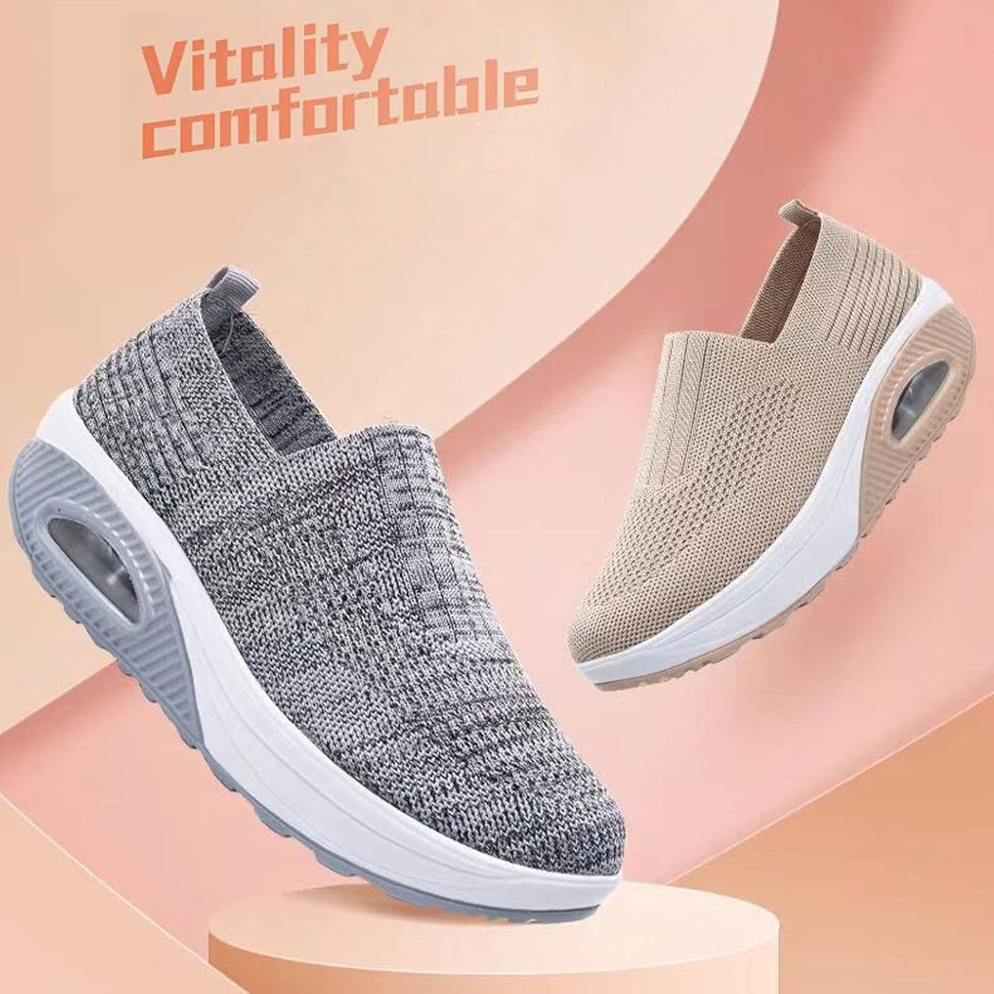 ⏰Promotion 60% OFF -Women's Ultra Soft Comfort Air Cushion Orthopedic Shoes