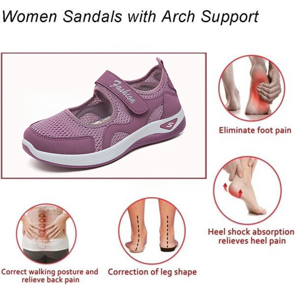 🔥Last Day Promotion 70% OFF🔥Latest women's comfortable arch support flat sandals