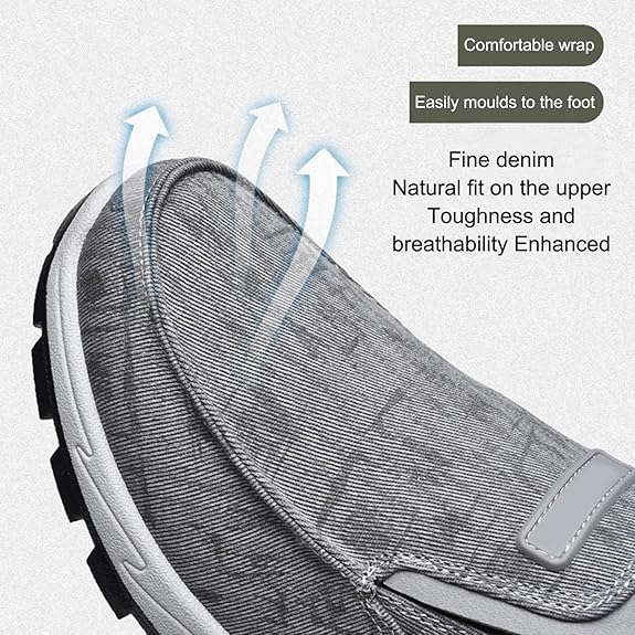 🔥LAST DAY 70% OFF🔥Men's Arch Support & Breathable and Light & Non-Slip Shoes - Proven Plantar Fasciitis, Foot and Heel Pain Relief.