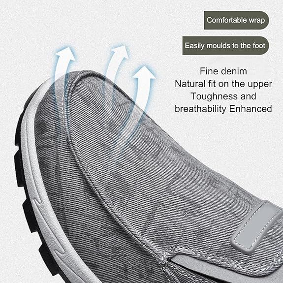 🔥LAST DAY 70% OFF🔥Men's Arch Support & Breathable and Light & Non-Slip Shoes - Proven Plantar Fasciitis, Foot and Heel Pain Relief.