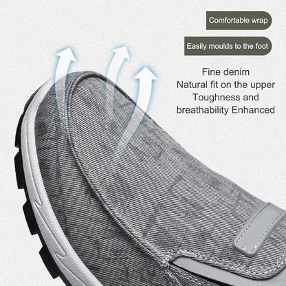 🔥LAST DAY 70% OFF🔥Men's Arch Support & Breathable and Light & Non-Slip Shoes - Proven Plantar Fasciitis, Foot and Heel Pain Relief.