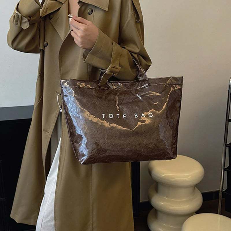 🔥 Last Day 49% OFF - 👜Designer Direct Sales👜Women's Letters Print Tote Bag⏰.