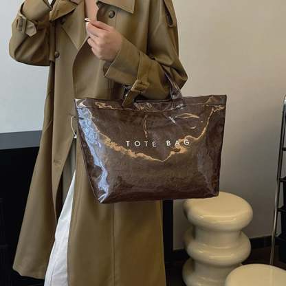 🔥 Last Day 49% OFF - 👜Designer Direct Sales👜Women's Letters Print Tote Bag⏰.