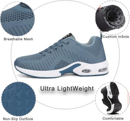 Women's lightweight and fashionable sports shoes, leisure hiking and non-slip shoes