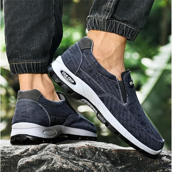 🔥LAST DAY 70% OFF🔥Men's Arch Support & Breathable and Light & Non-Slip Shoes - Proven Plantar Fasciitis, Foot and Heel Pain Relief.