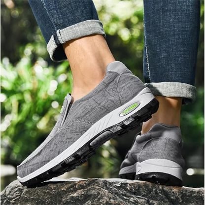 🔥LAST DAY 70% OFF🔥Men's Arch Support & Breathable and Light & Non-Slip Shoes - Proven Plantar Fasciitis, Foot and Heel Pain Relief.