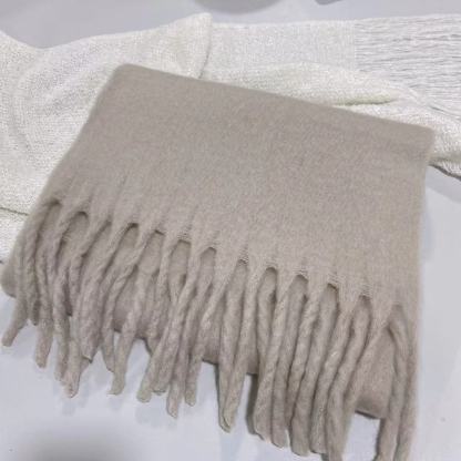 Korean Hot-Selling Solid Color Long Scarf