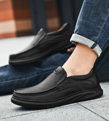 🔥LAST DAY 70% OFF🔥Orthorecover™ Handcrafted Men's Non-Slip Soft-Sole Full-Grain Leather Loafers 