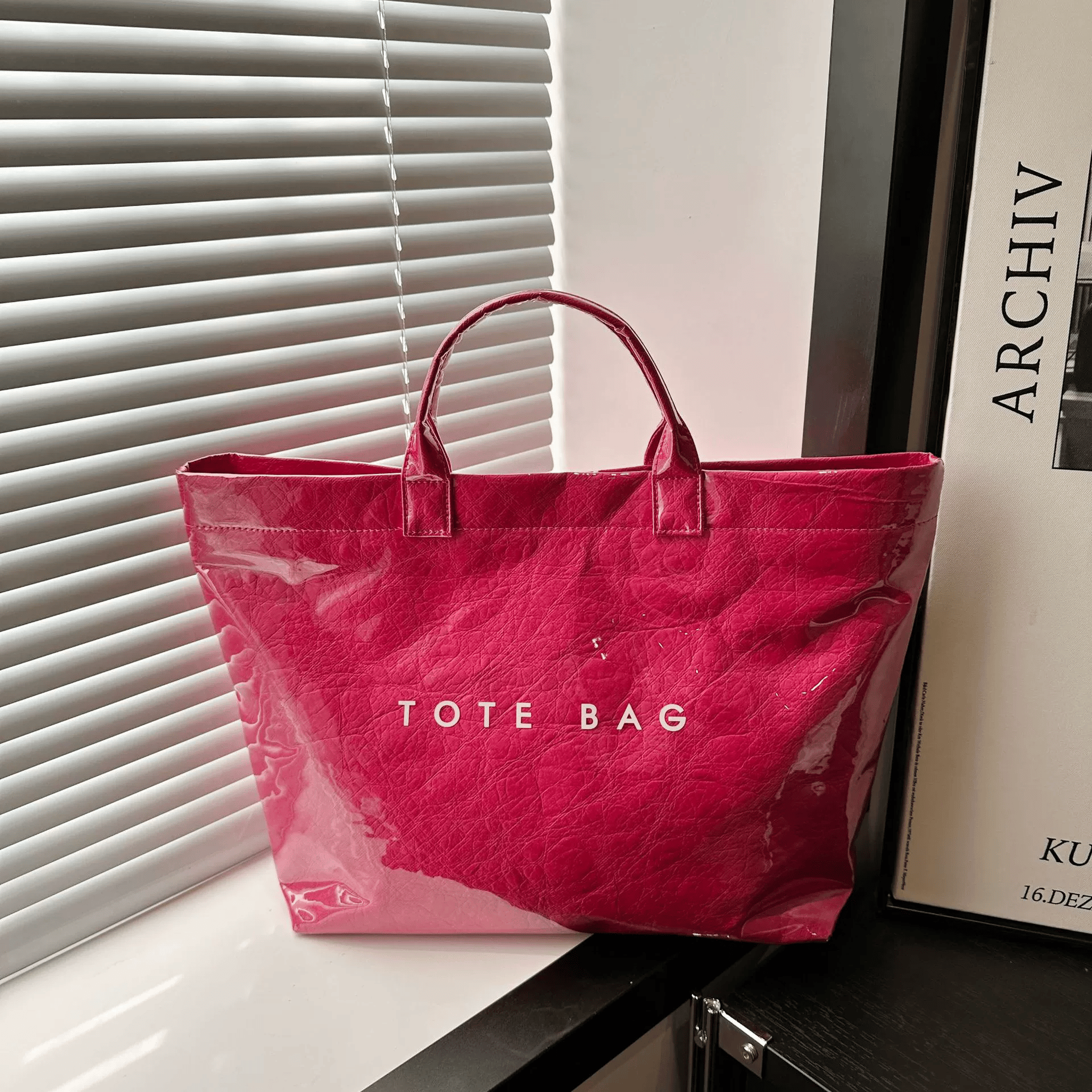 🔥 Last Day 49% OFF - 👜Designer Direct Sales👜Women's Letters Print Tote Bag⏰.