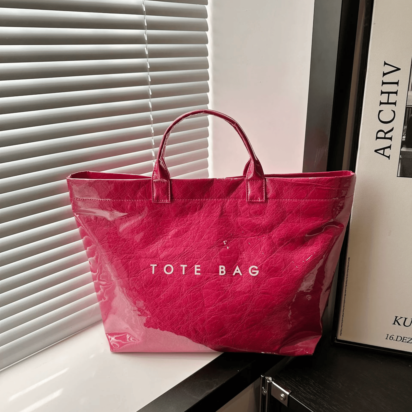 🔥 Last Day 49% OFF - 👜Designer Direct Sales👜Women's Letters Print Tote Bag⏰.