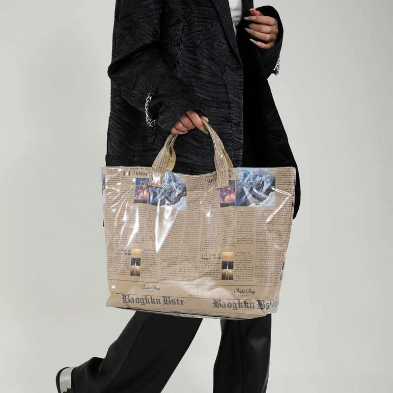 🔥 Last Day 49% OFF - 👜Designer Direct Sales👜Women's Letters Print Tote Bag⏰.