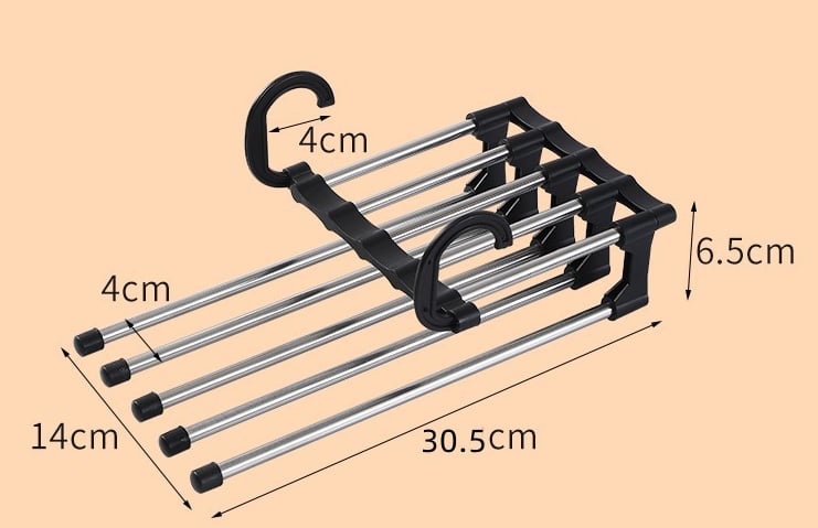 ✨Multipurpose Hanger Organizer —— Have a great wardrobe space for your clothes and pants👗👖