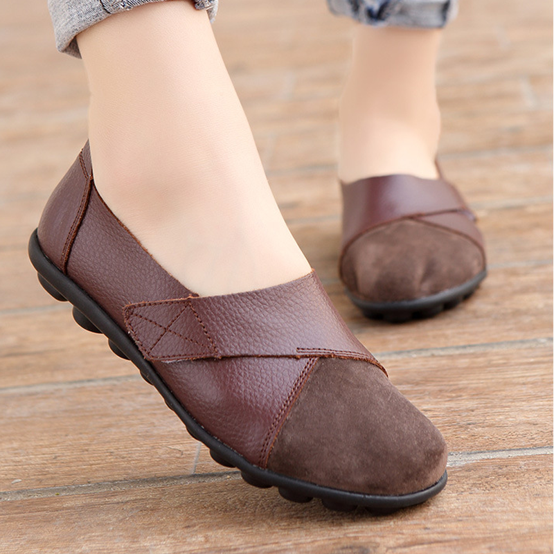 Women’s Leather Comfort Slip-On Loafers