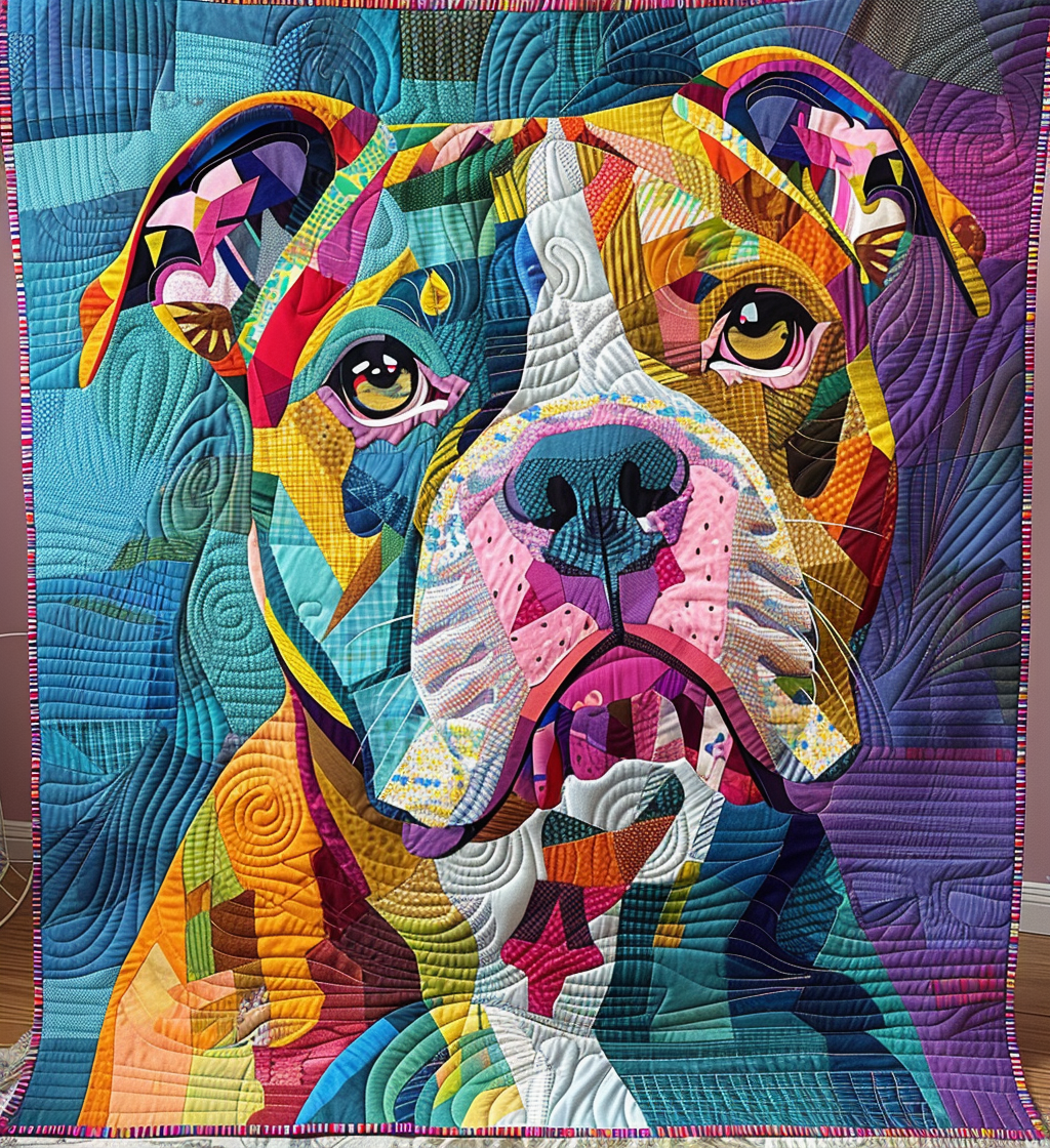 Dog Quilted Blanket NCU0VT63