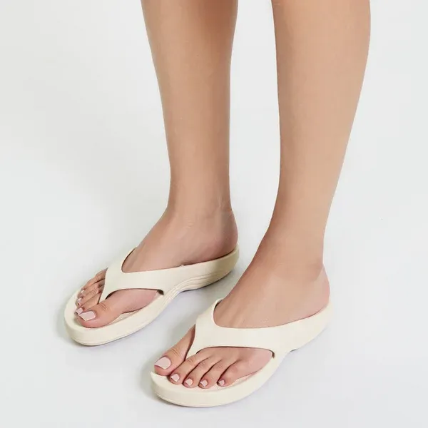 Women Orthopedic Sandals Waterproof Arch-support Soft Airy Flip-flop Casual Summer