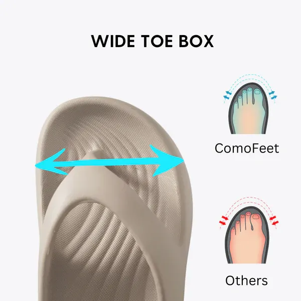 Women Orthopedic Sandals Waterproof Arch-support Soft Airy Flip-flop Casual Summer