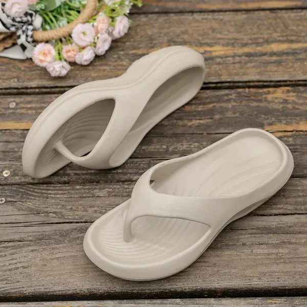 Women Orthopedic Sandals Waterproof Arch-support Soft Airy Flip-flop Casual Summer