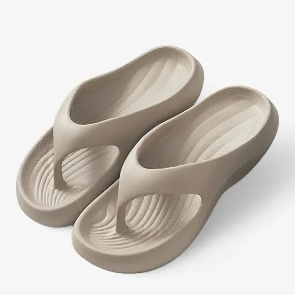 Women Orthopedic Sandals Waterproof Arch-support Soft Airy Flip-flop C