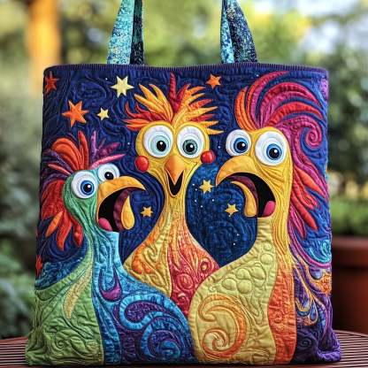 Chicken Quilted Tote Bag GFTOMA1602