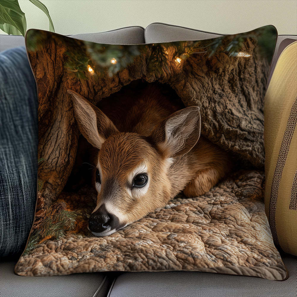 Deer Quilted Pillow Case GFTOMA6818