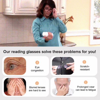 🌎Ends Today: 70% OFF!🔥👓Ultra Light Anti Blue Presbyopic Glasses✨