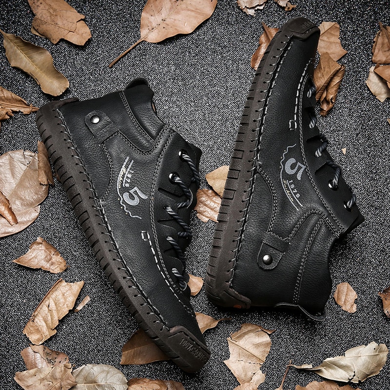 🔥60% OFF TODAY🔥 Men's Waterproof Fashion Orthopedic Shoes - Improve Posture and Get Rid of Painless Walking and Standing