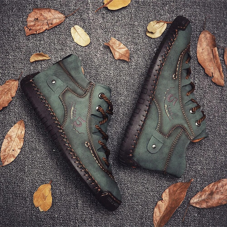 🔥60% OFF TODAY🔥 Men's Waterproof Fashion Orthopedic Shoes - Improve Posture and Get Rid of Painless Walking and Standing