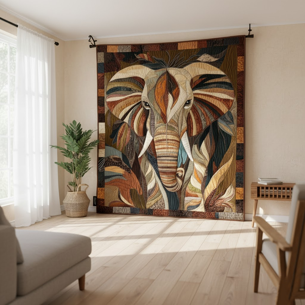 Midnight Wanderer Quilted Blanket NCU0DK659