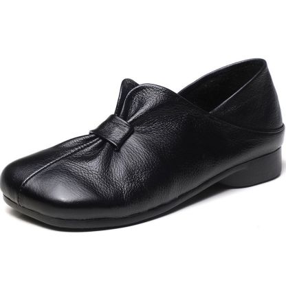 Slip-On Low Heel Barefoot-Feel Comfort Loafers