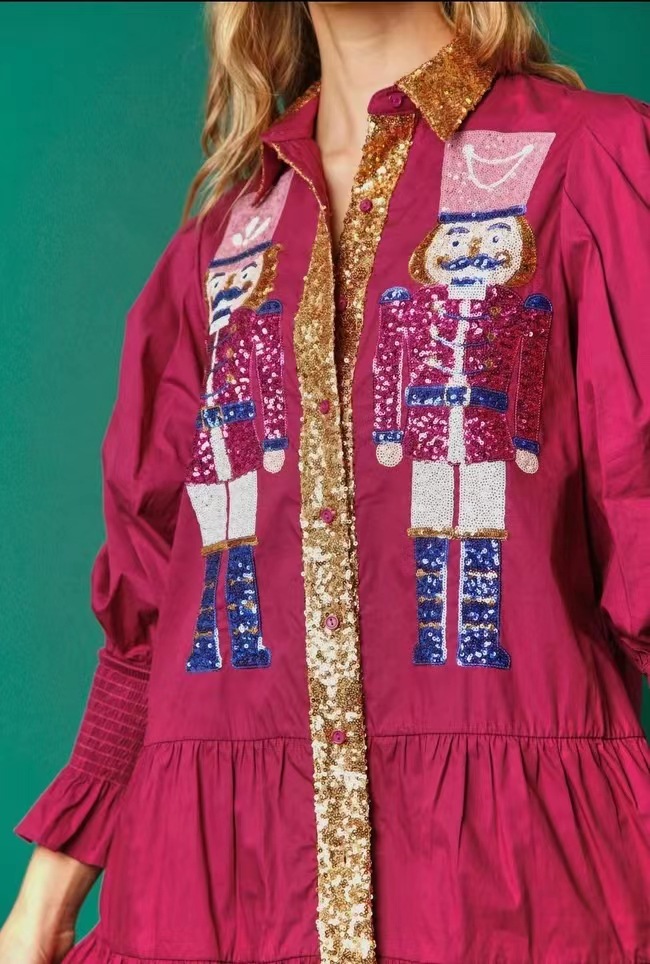 🎃✨Sparkling Halloween Wizard Sequin Costume Dress🧙‍♀️⭐