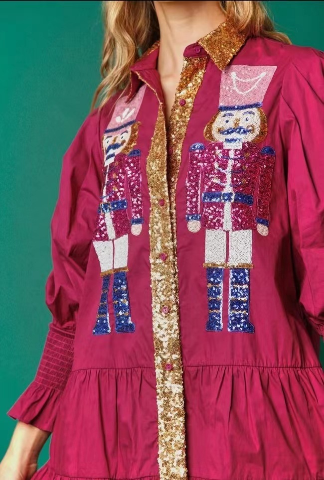 🎃✨Sparkling Halloween Wizard Sequin Costume Dress🧙‍♀️⭐