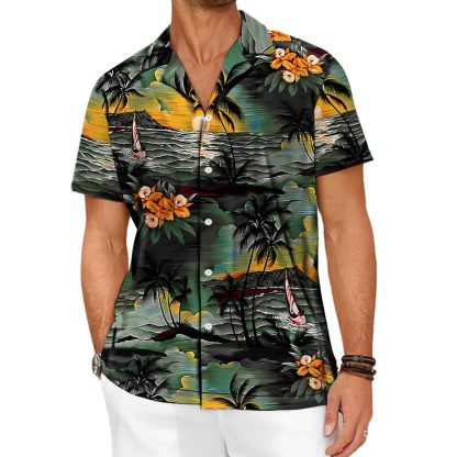 🍃Last Day 50% OFF🍃 Men's Printed Comfortable Hawaiian Shirt