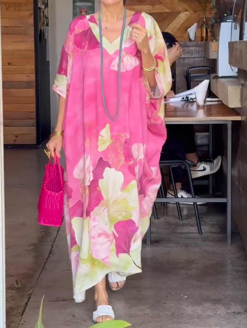 Women's Loose Comfortable Casual Floral Dress