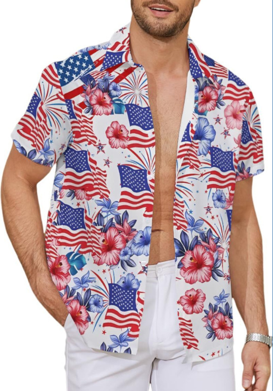 🍃Last Day 50% OFF🍃 Men's Printed Comfortable Hawaiian Shirt
