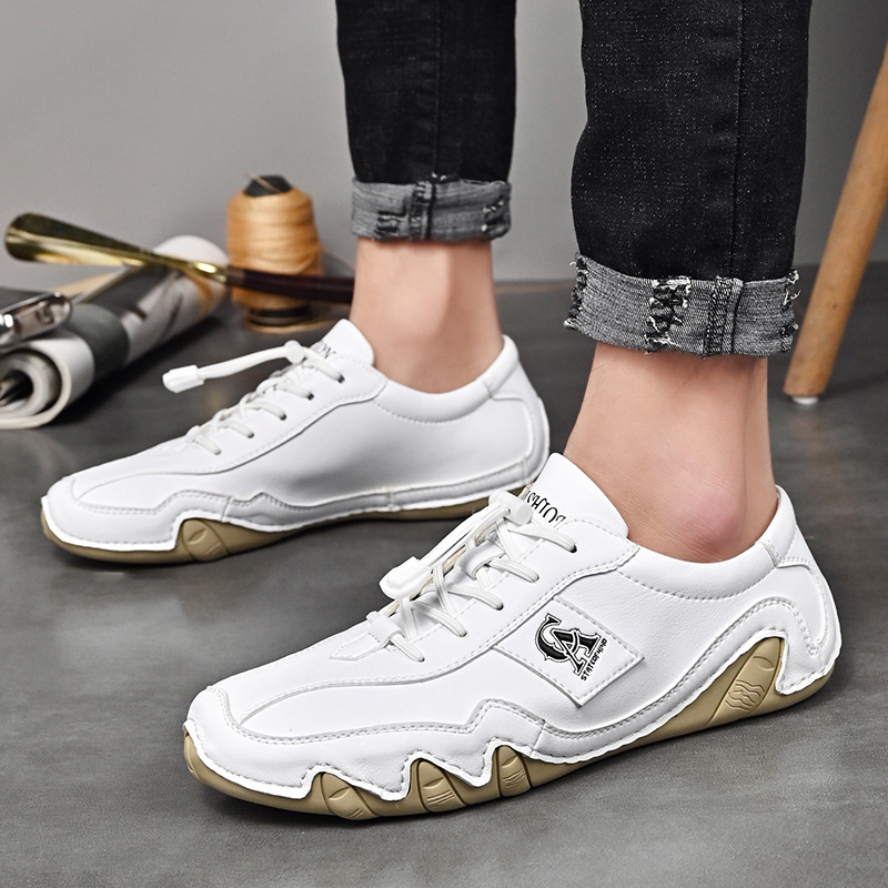 Last day 70% off 🔥⏱️Halloween sale⏱️🔥Men's Orthopedic Arch Support Genuine Leather Soft Sole Slip-On Loafers