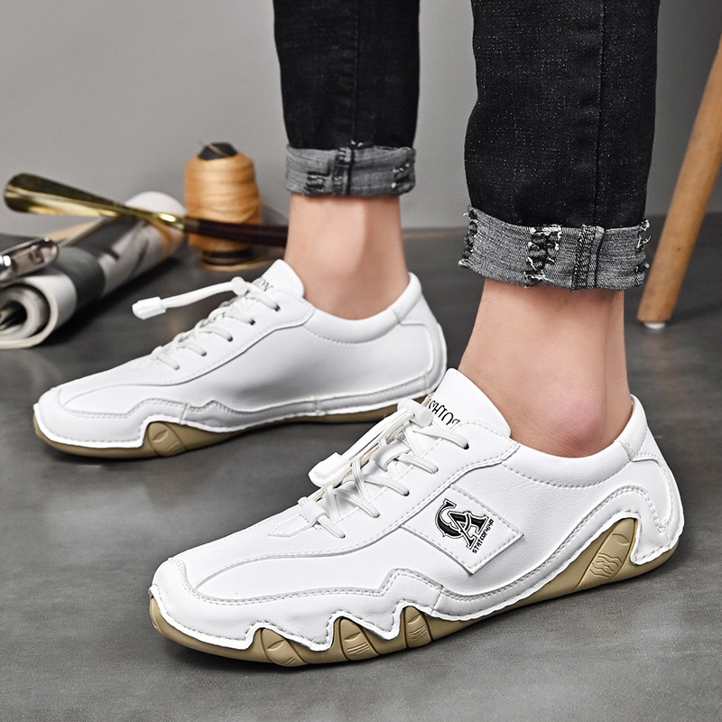 Last day 70% off 🔥⏱️Halloween sale⏱️🔥Men's Orthopedic Arch Support Genuine Leather Soft Sole Slip-On Loafers