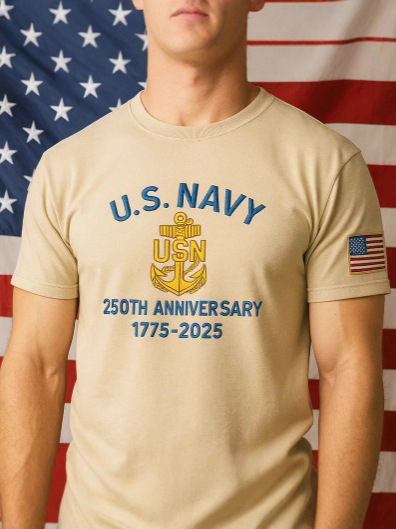 🎖️Cotton Top with U.S. Armed Forces 250th Anniversary Design