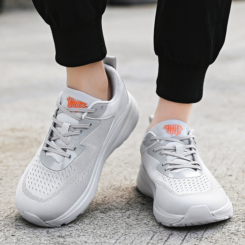 Comfortable Wide-Toe Casual Flyknit Mesh Sneakers-Hive Runners