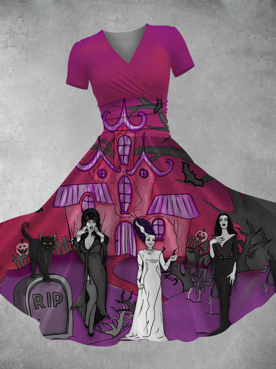 🎃 2025 New Halloween Horror-Themed Dress – Spooky & Stylish Costume for the Season 🕸️