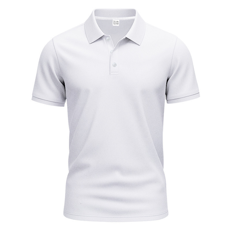 Men's Quick-Dry Polo Shirt – Golf Style, Loose Fit, Breathable, Short 