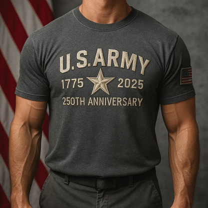 🎖️Cotton Top with U.S. Armed Forces 250th Anniversary Design
