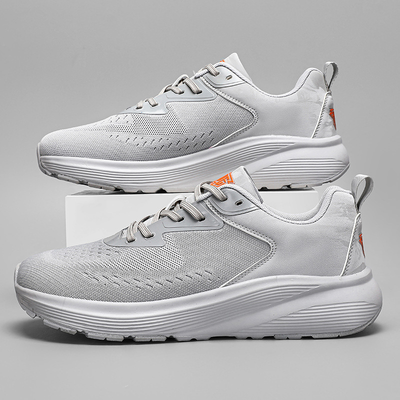 Comfortable Wide-Toe Casual Flyknit Mesh Sneakers-Hive Runners