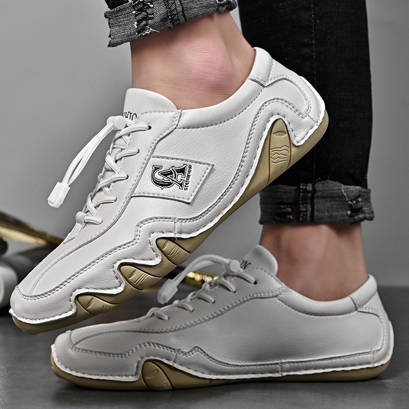 Last day 70% off 🔥⏱️Halloween sale⏱️🔥Men's Orthopedic Arch Support Genuine Leather Soft Sole Slip-On Loafers