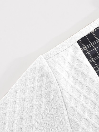 Men’s Fashionable Cotton V-Neck Sweater