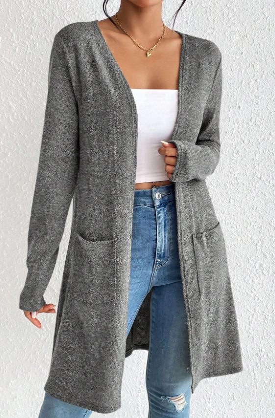 Verlinn™️ Rib Knit Duster Cardigan