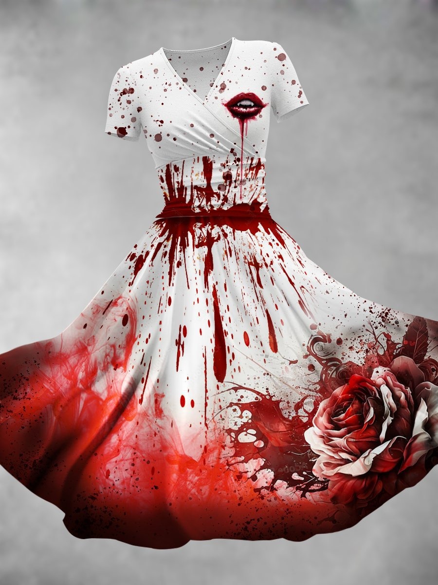 🎃 2025 New Halloween Horror-Themed Dress – Spooky & Stylish Costume for the Season 🕸️