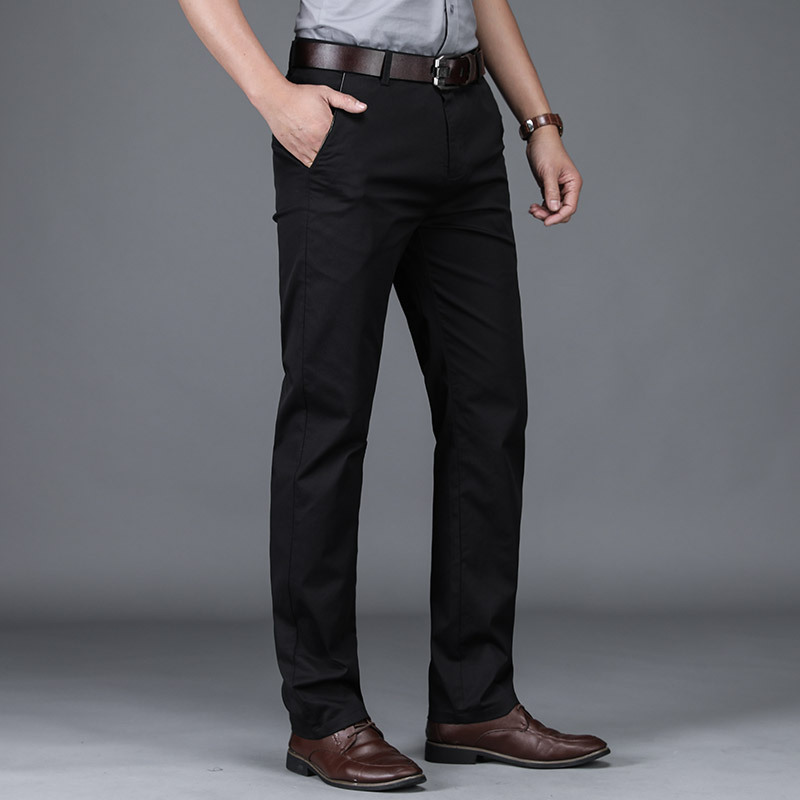 Classic Style Summer Men's Thin Cotton Casual Pants