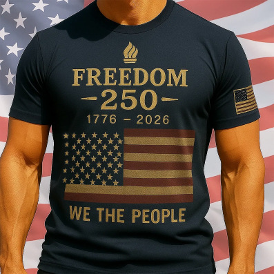 🎖️Cotton Top with U.S. Armed Forces 250th Anniversary Design