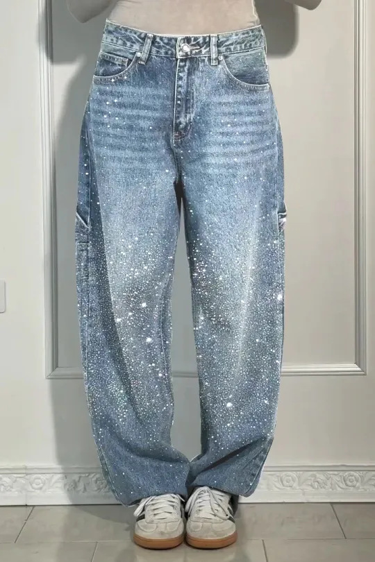 Sparkling Denim Jeans