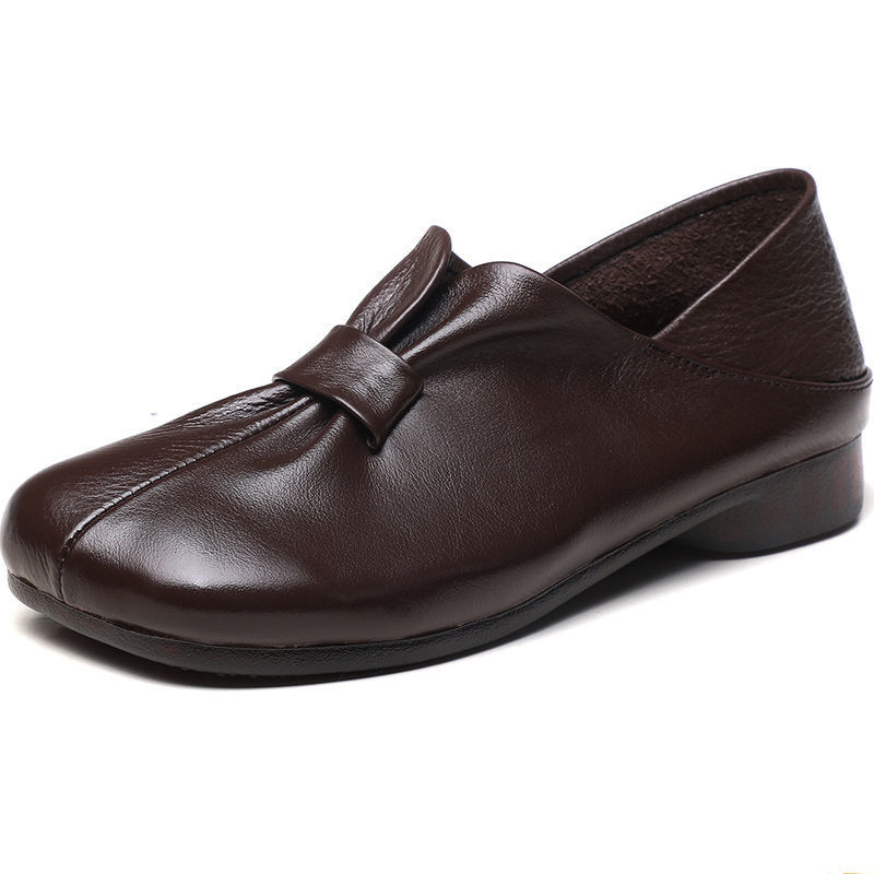 Slip-On Low Heel Barefoot-Feel Comfort Loafers